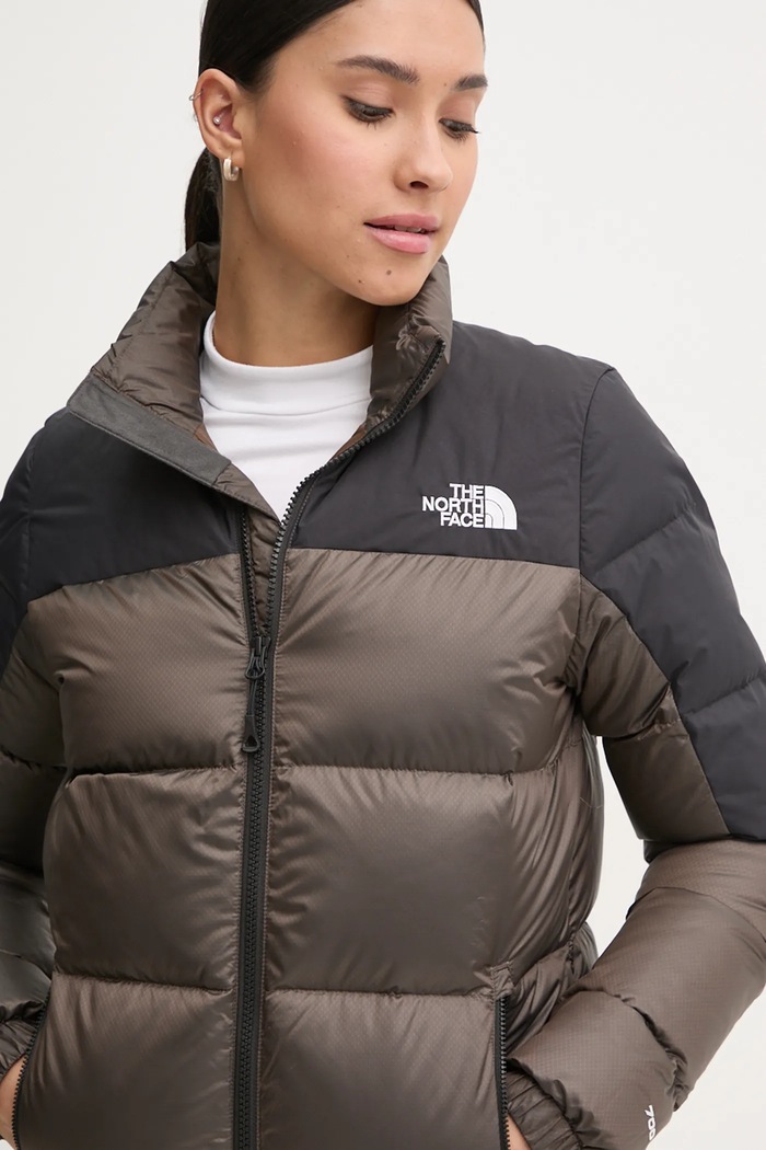 Πουπουλένιο αθλητικό μπουφάν The North Face Diablo 2.0 καφέ NF0A89900BI1