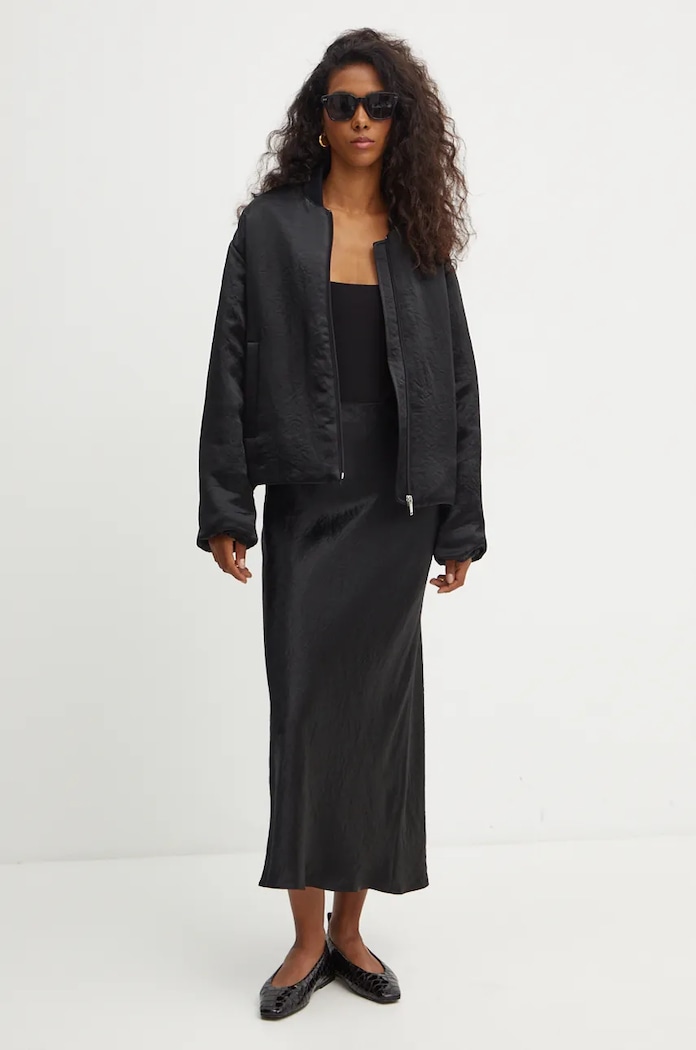 BOSS geacă 50524028 negru AW24