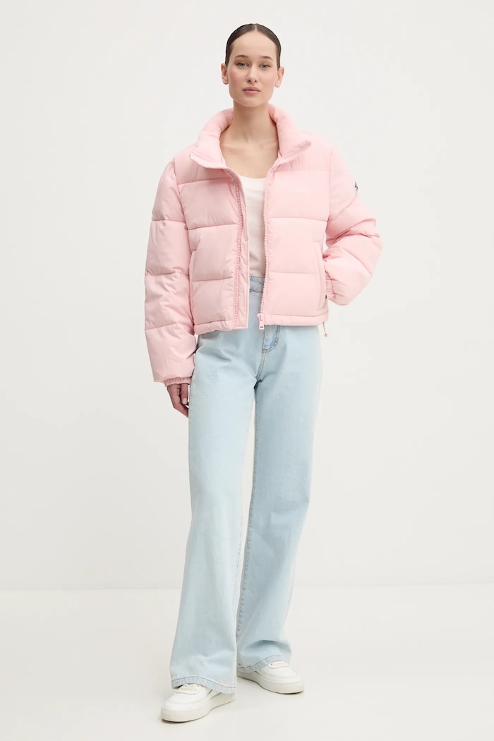 Bunda Guess Jeans W4BL20.WGII2 růžová SS26