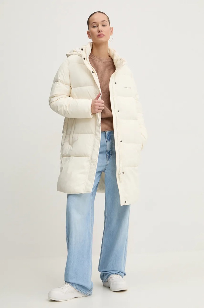 Jakna Guess Jeans W4BL24.WGII2 bež AW25
