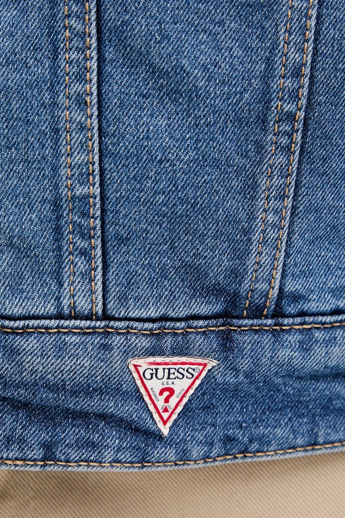 Guess Jeans geacă jeans W4BN64.D5CC3 albastru