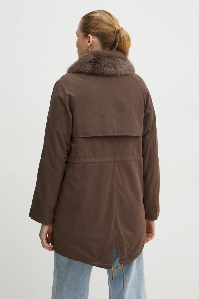 Bunda Guess LUCIE hnědá W4BL45.WGK30