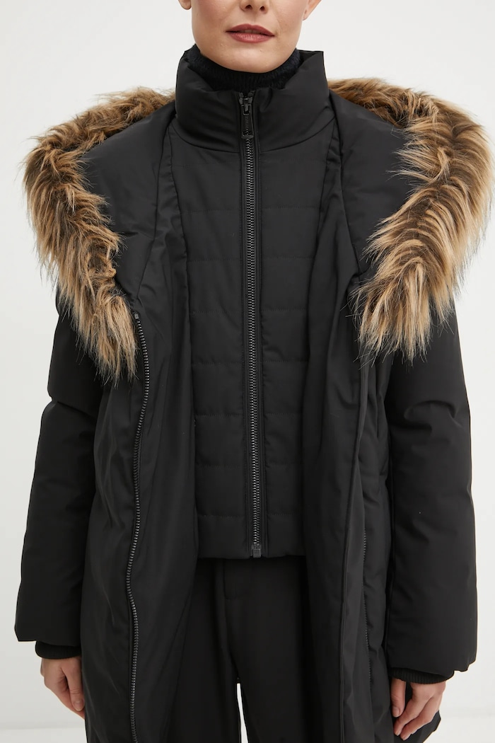 Jakna Guess SYLVIE W4BL59.WG7X2 crna