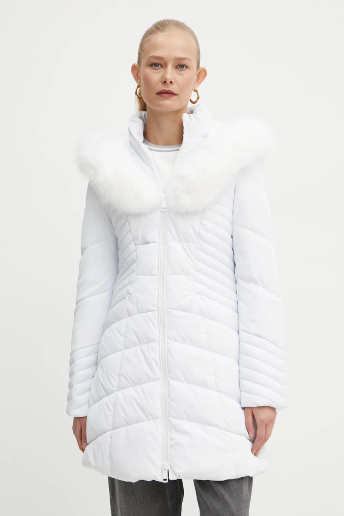 Guess giacca OXANA foderato bianco W4BL61.WGLZ0