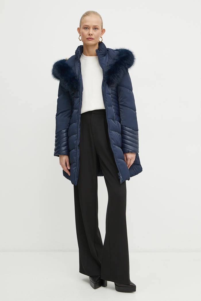 Bunda Guess OXANA W4BL61.WGLZ0 námořnická modř AW24