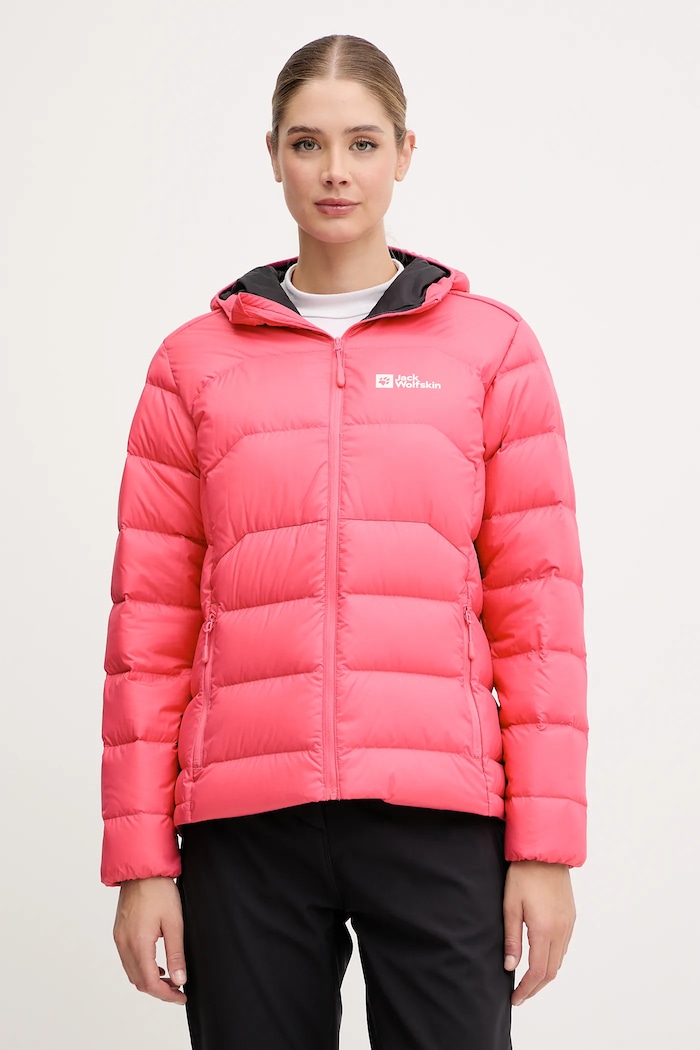 Jack Wolfskin kurtka sportowa puchowa Ather Down pozostałe różowy A60330