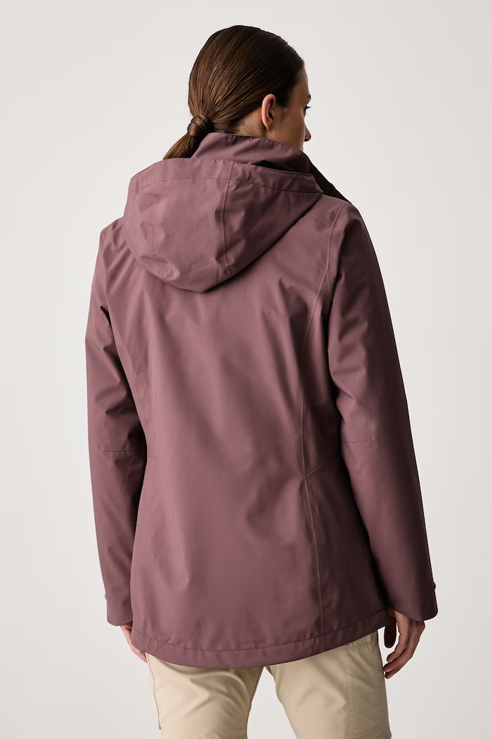 Kurtka trekkingowa damska Rotwand Jack Wolfskin A60333 fioletowy
