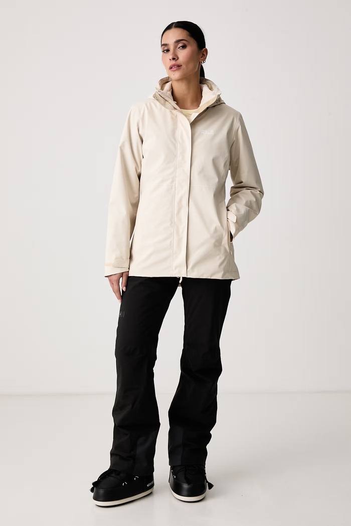 Jack Wolfskin Kurtka trekkingowa damska Rotwand A60333 beżowy AW25