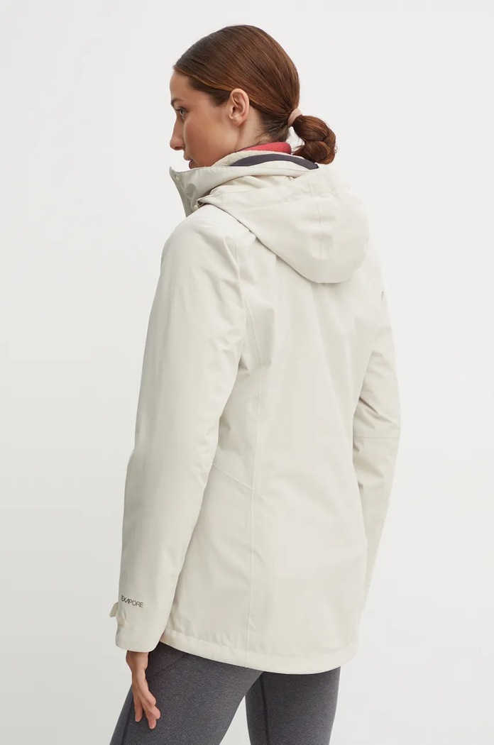 Ρούχα Μπουφάν Jack Wolfskin Rotwand 3 in 1 A60333 μπεζ