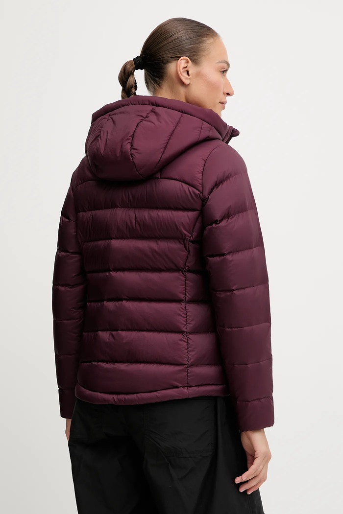 Odzież Jack Wolfskin kurtka sportowa puchowa Nebelhorn A61829 fioletowy