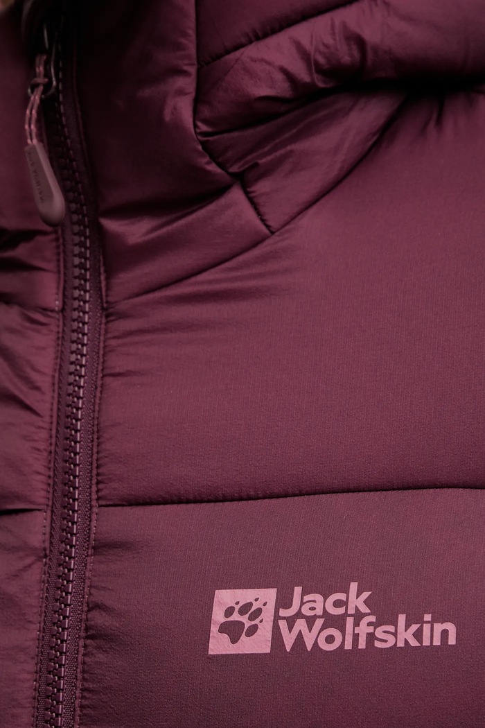 Jack Wolfskin kurtka sportowa puchowa Nebelhorn A61829 fioletowy