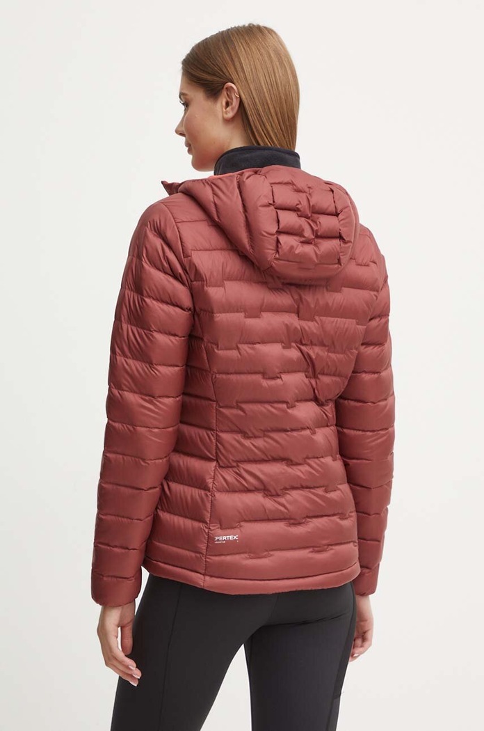 Дрехи Пухено спортно яке Jack Wolfskin Passamani A61833 бордо
