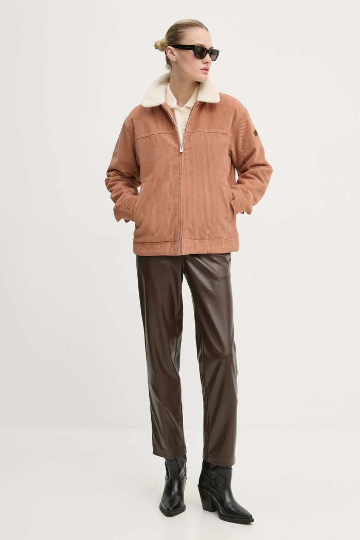 Roxy geaca Desert Spirit ERJJK03621 portocaliu AW24