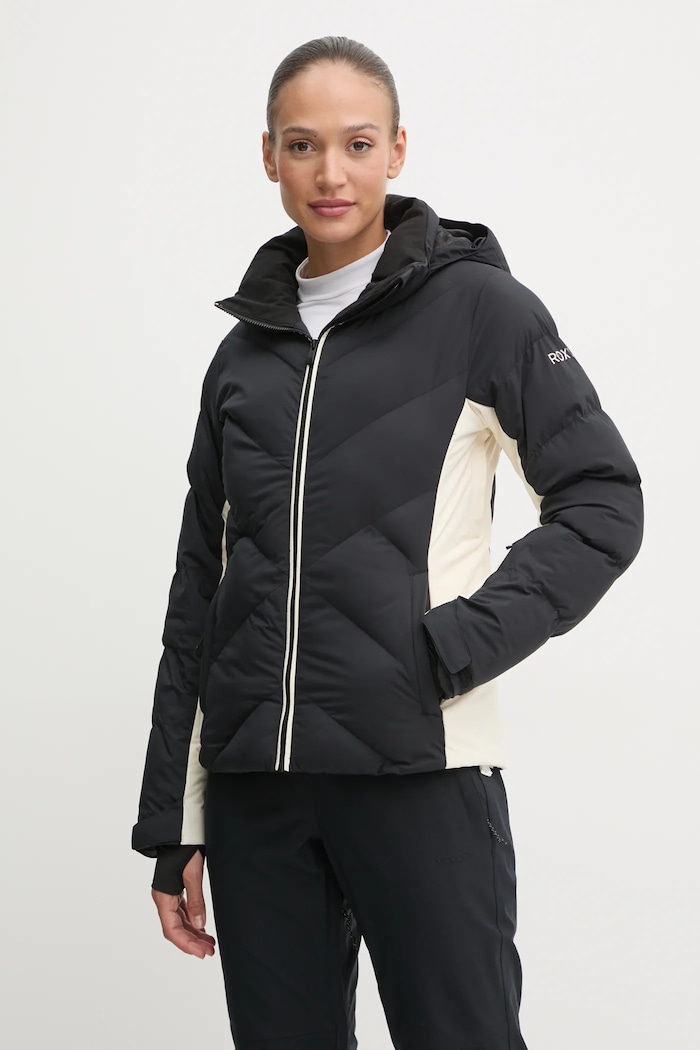 Bunda Roxy Snowdrift zimní sporty černá ERJTJ03491