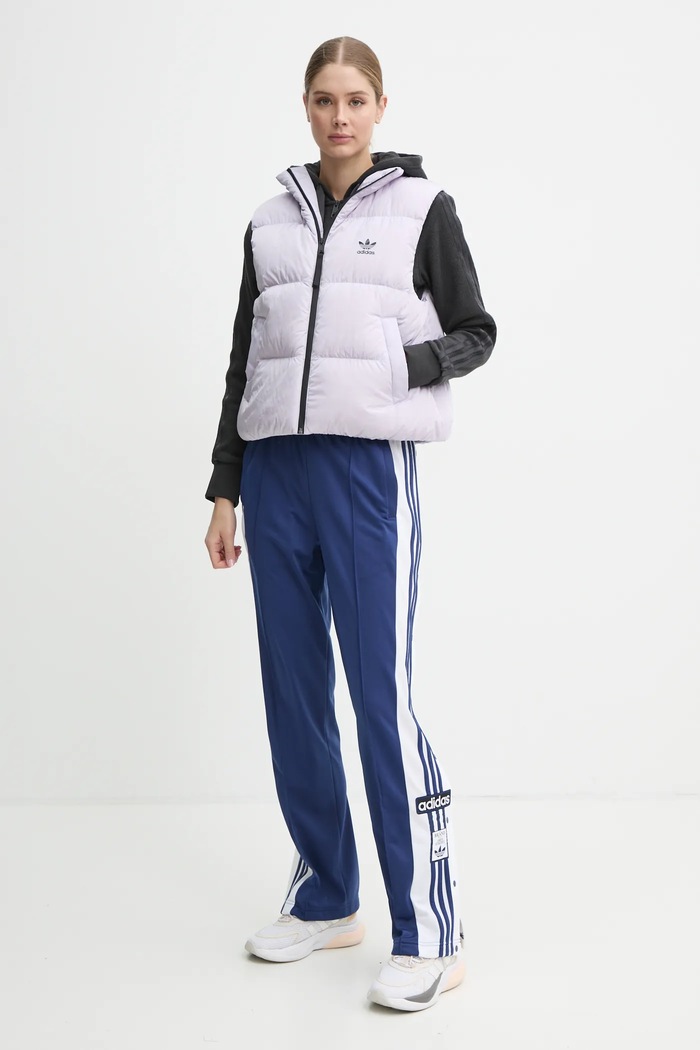 adidas Originals bezrękawnik puchowy Regen Down Vest IW8366 fioletowy AW24