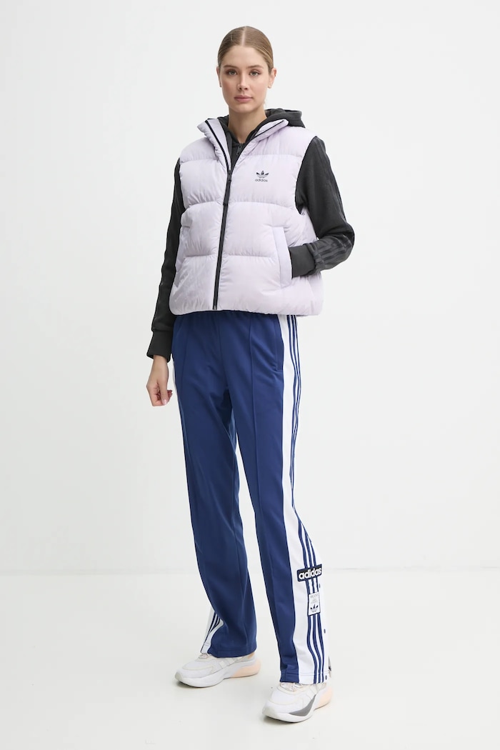 adidas Originals bezrękawnik puchowy Regen Down Vest IW8366 fioletowy AW24