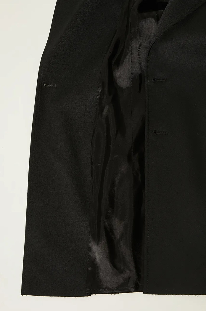 Μπλέιζερ με μίγμα μαλλιού MM6 Maison Margiela S62BN0102.S47848