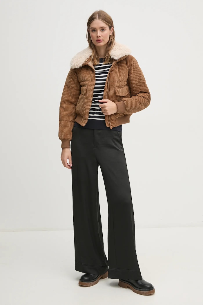 Manšestrová bunda Save The Duck REILY D32011W.VELY19 hnědá AW24