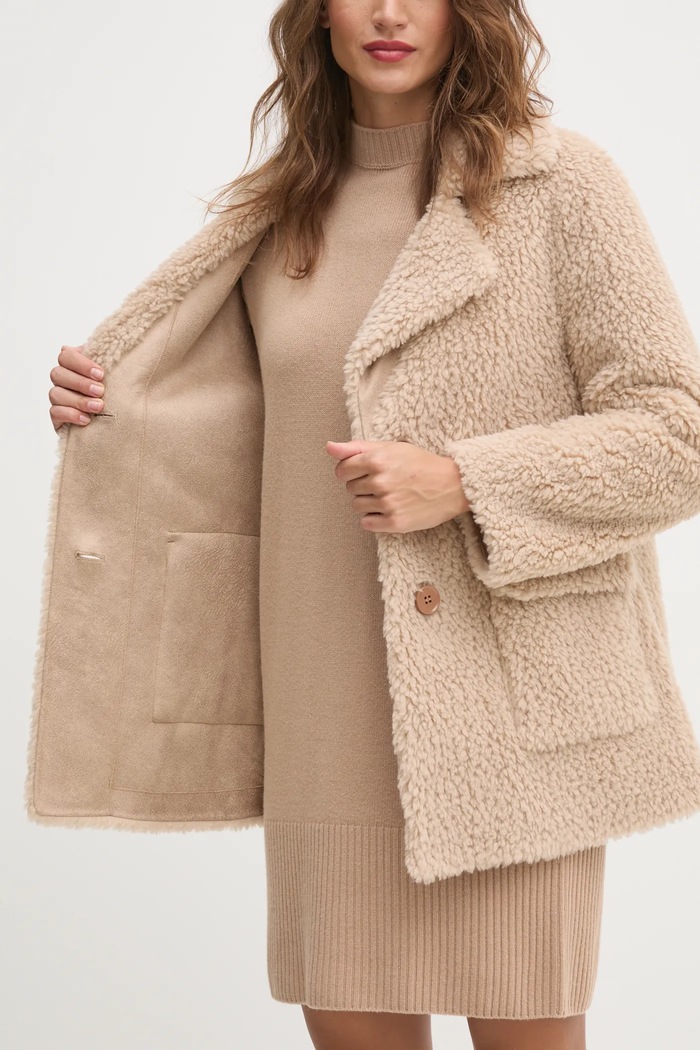 Sisley kabát gyapjú keverékből 24C7LN053