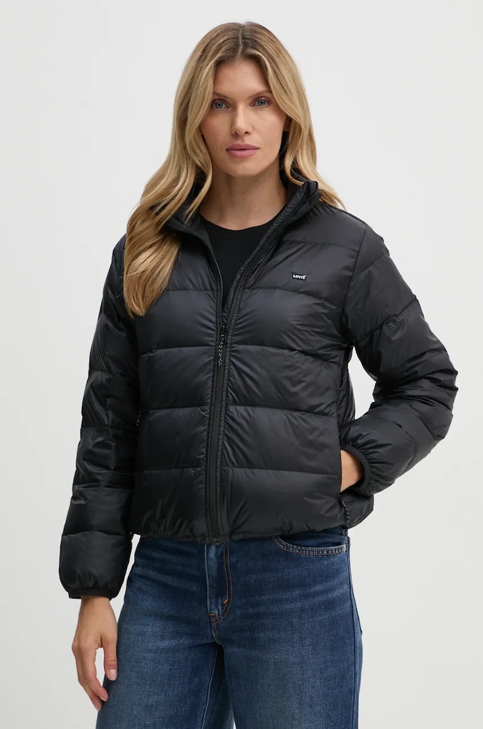 Levi's geaca de puf cu captuseala negru A8320