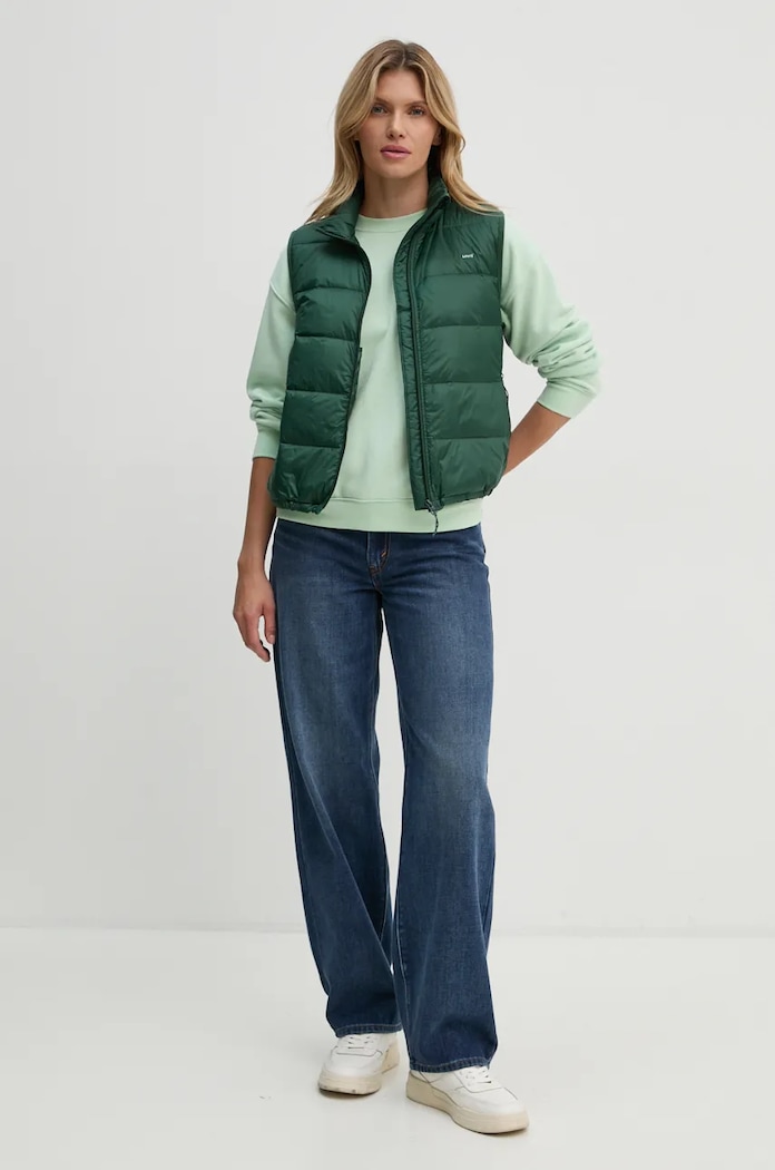Levi's Vesta de puf A8523 verde AA00