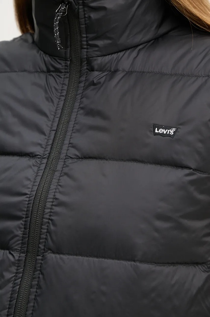 Αμάνικο από πούπουλα Levi's μαύρο A8523