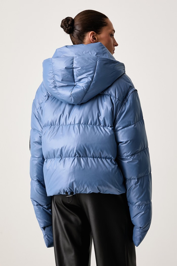 Odzież MMC STUDIO Kurtka puchowa damska RAFO RAFO.JACKET niebieski