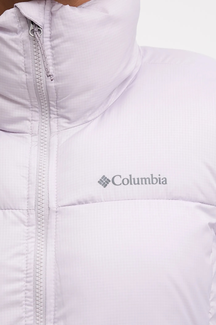Columbia kurtka Puffect Colorblock 2088501 fioletowy