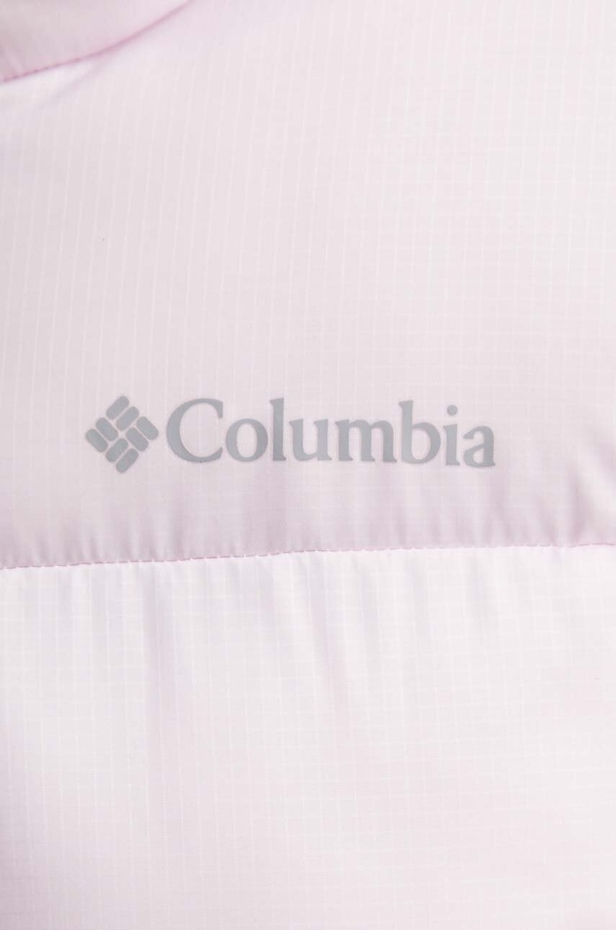 Bunda Columbia Puffect Colorblock 2088501 růžová