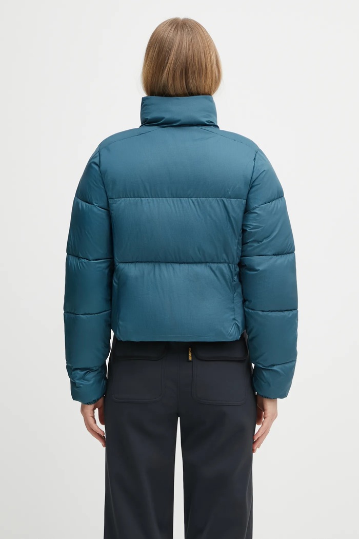 Odzież Columbia kurtka Puffect Colorblock 2088501 turkusowy