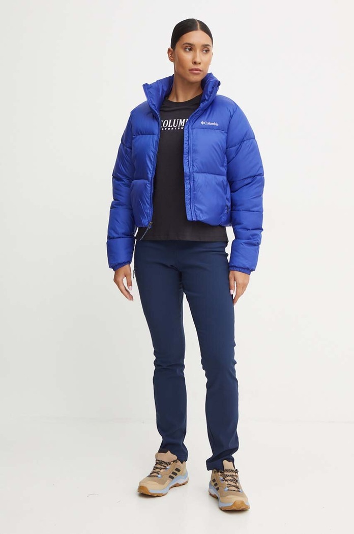 Μπουφάν Columbia Puffect Colorblock 2088501 μπλε AW25