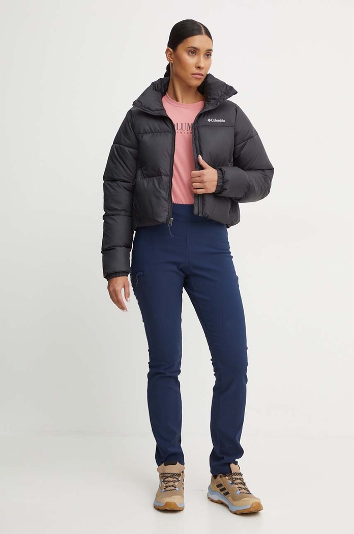Μπουφάν Columbia Puffect Colorblock 2088501 μαύρο AW25