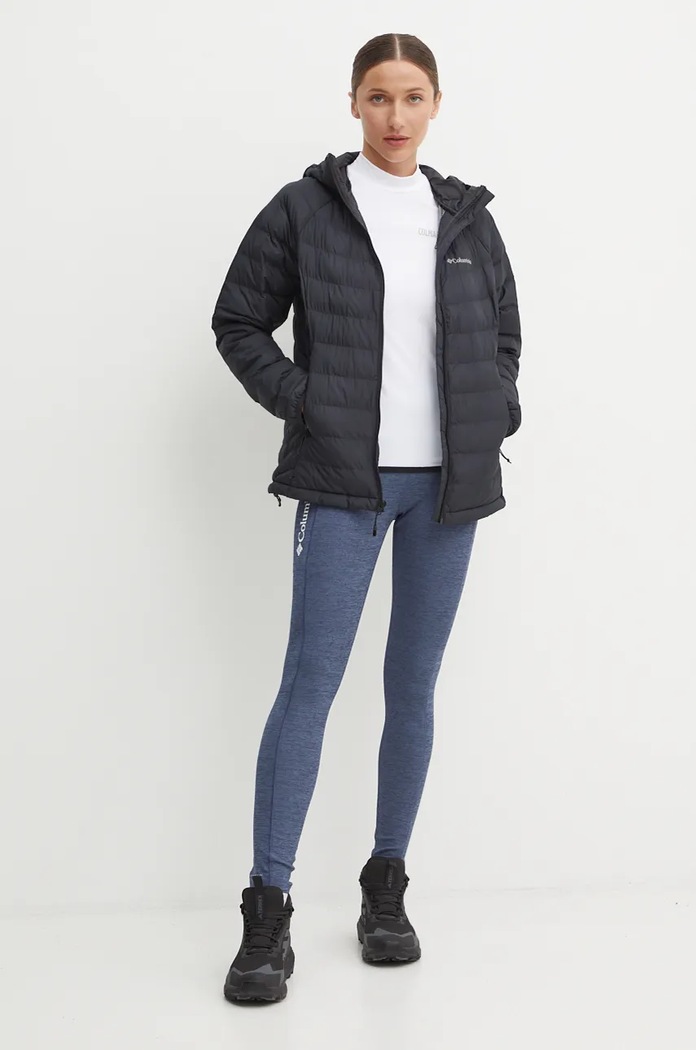 Αθλητικό μπουφάν Columbia Powder Lite 2089391 μαύρο AW25