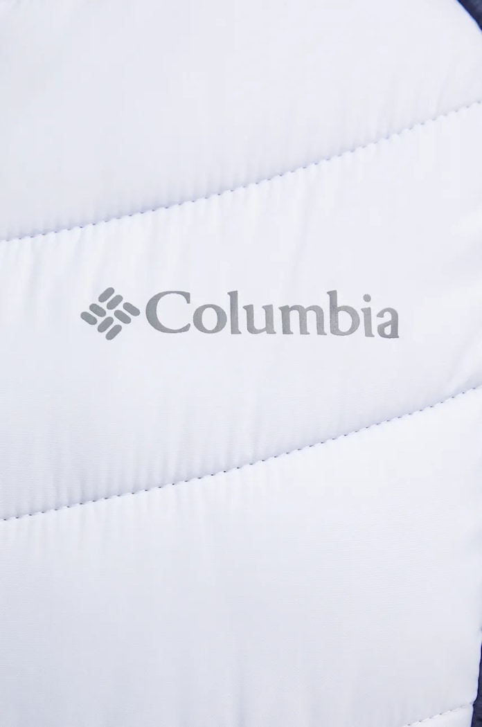 Αθλητικό μπουφάν Columbia Powder Lite Sherpa Hybrid 2089521 μωβ
