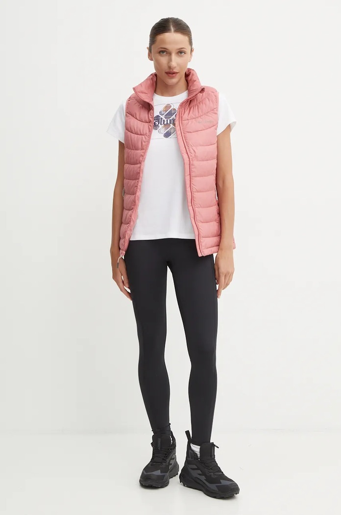 Sportovní vesta Columbia Powder Lite II 2089561 růžová AW24