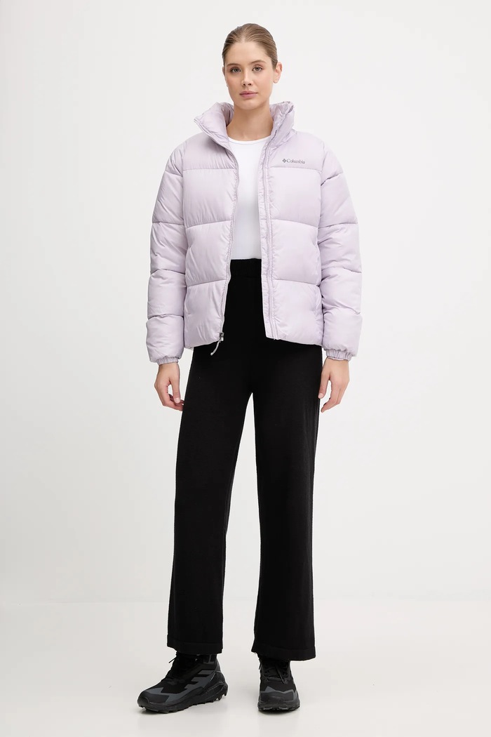 Columbia geacă Puffect 2090291 violet AW25