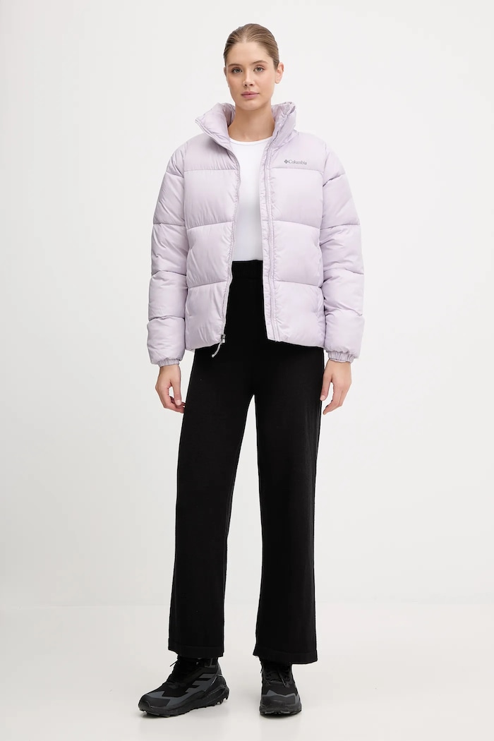 Columbia geacă Puffect 2090291 violet AW25