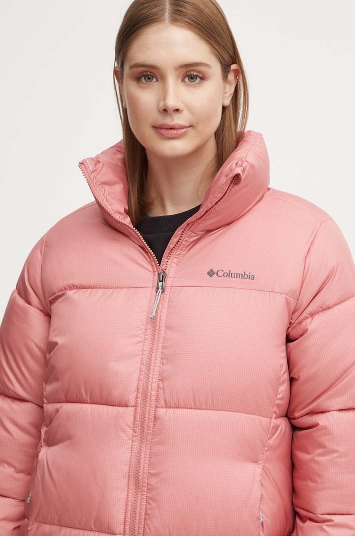 Bunda Columbia Puffect ružová 2090291