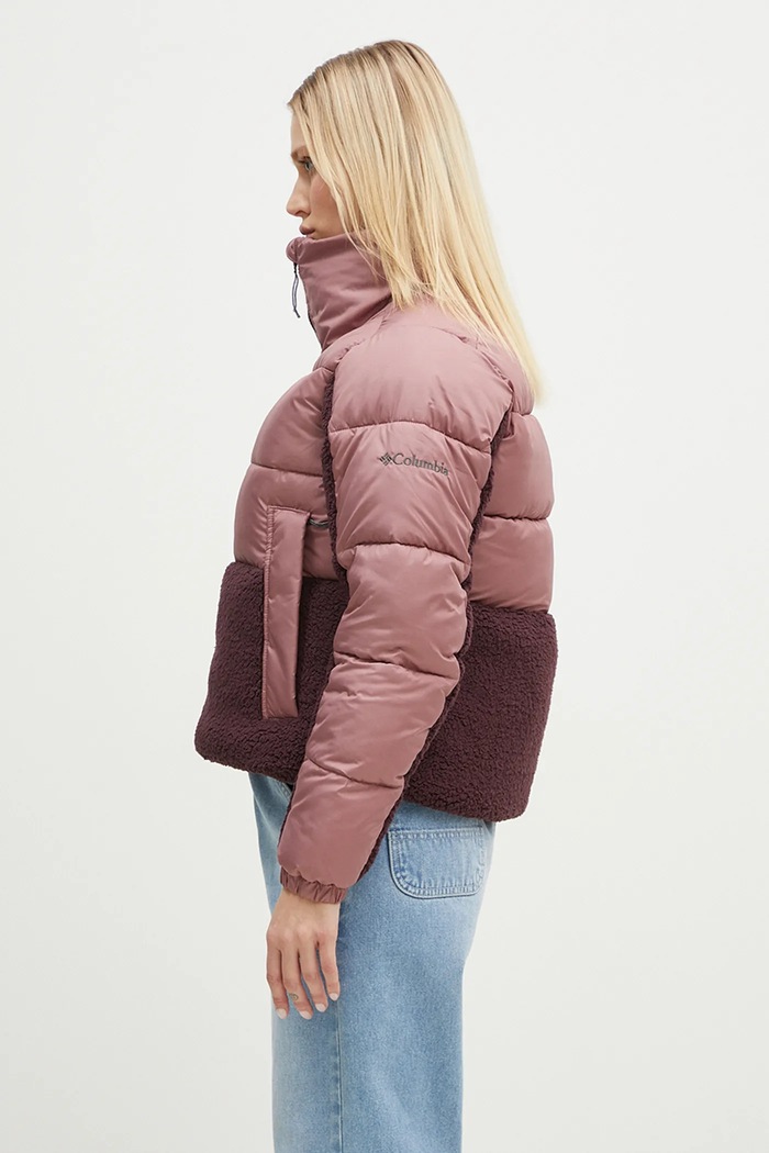 Columbia jacket Leadbetter Point 2085602 pink AW25