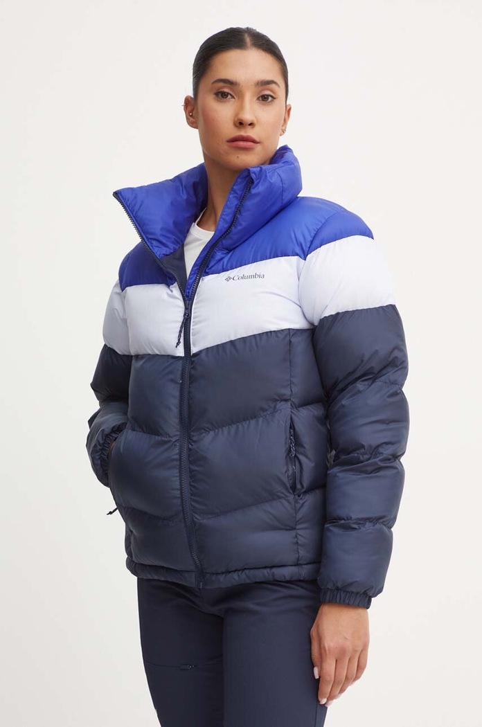 Μπουφάν Columbia Puffect Colorblock μόνωση σκούρο μπλε 2088481