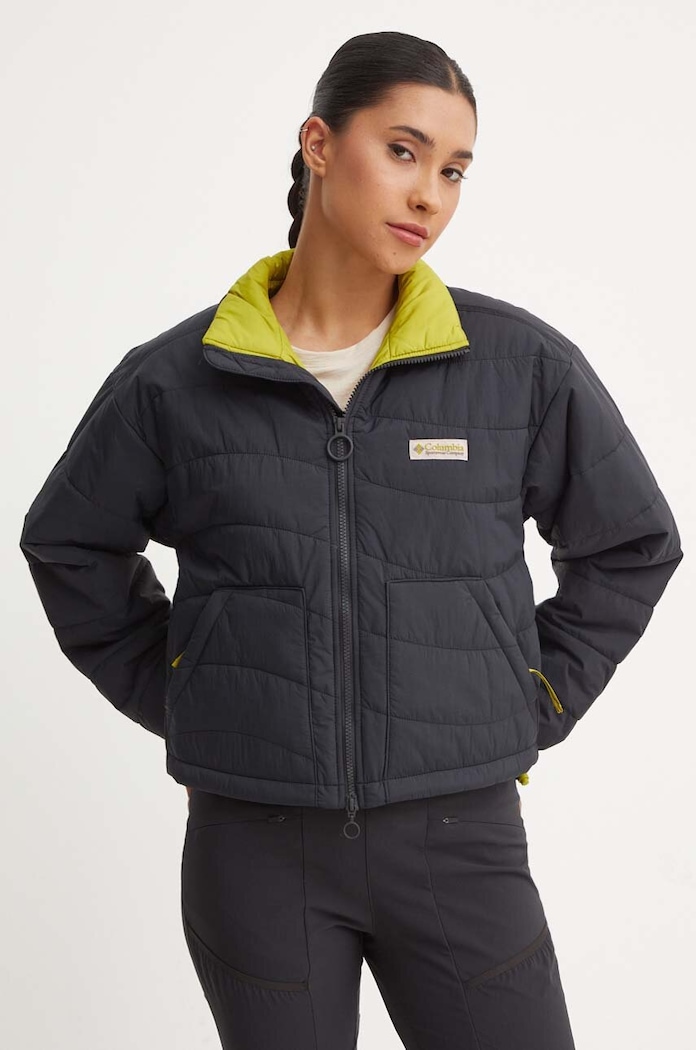 Columbia rövid kabát Wallowa Insulated enyhén szigetelt fekete 2090751