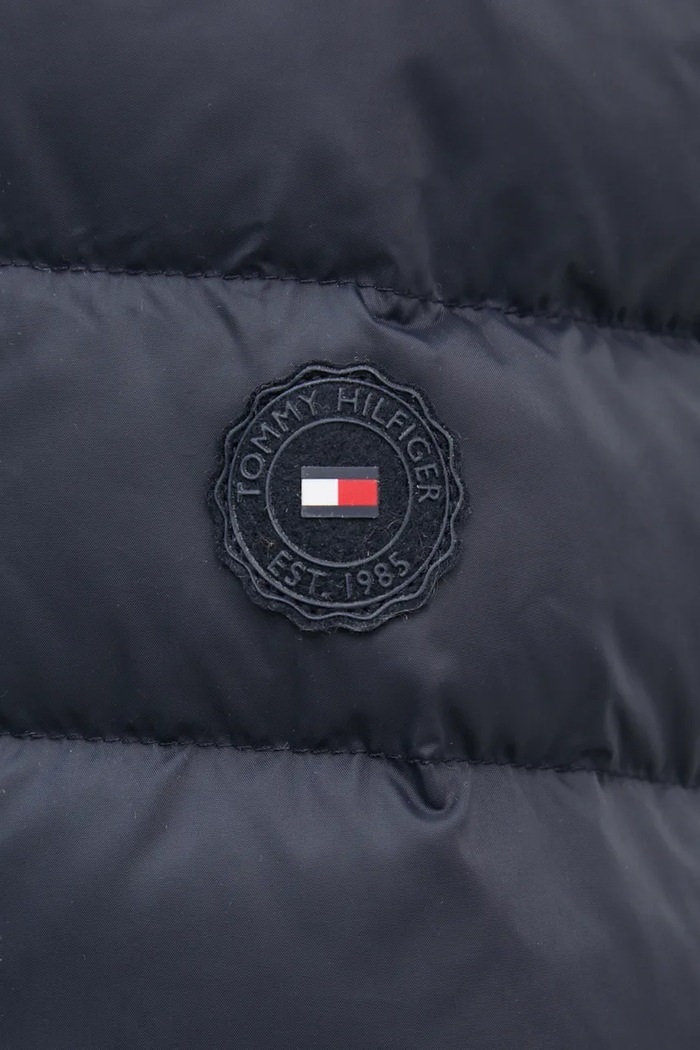 Péřová bunda Tommy Hilfiger WW0WW42742 námořnická modř