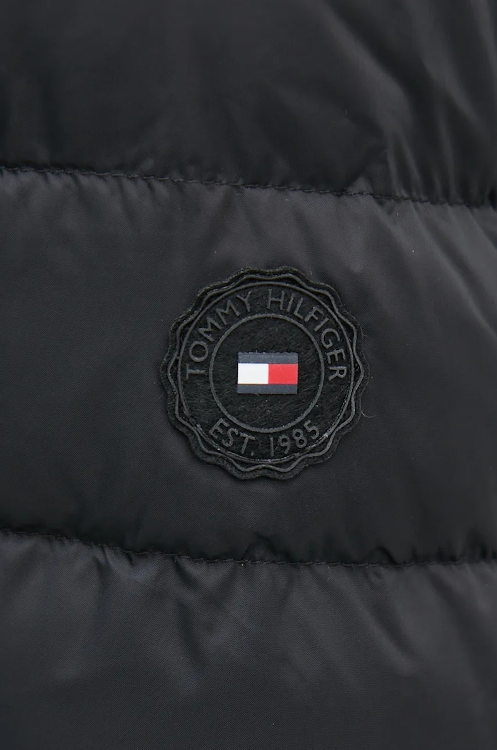 Péřová bunda Tommy Hilfiger WW0WW42742 černá
