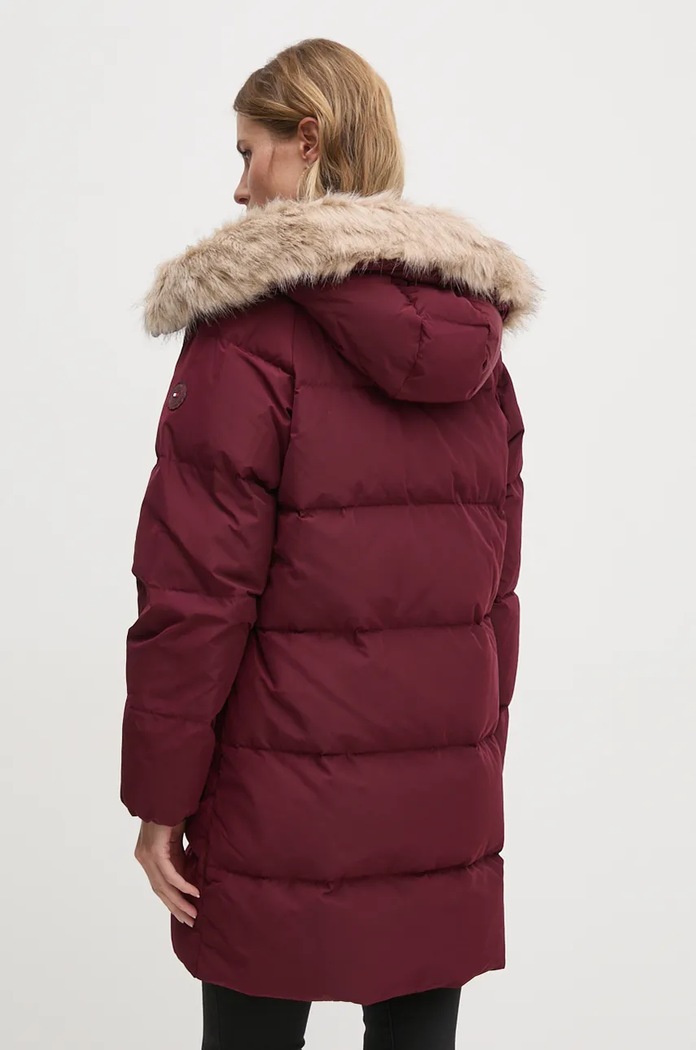 Oblečenie Páperová bunda Tommy Hilfiger WW0WW42743 burgundské