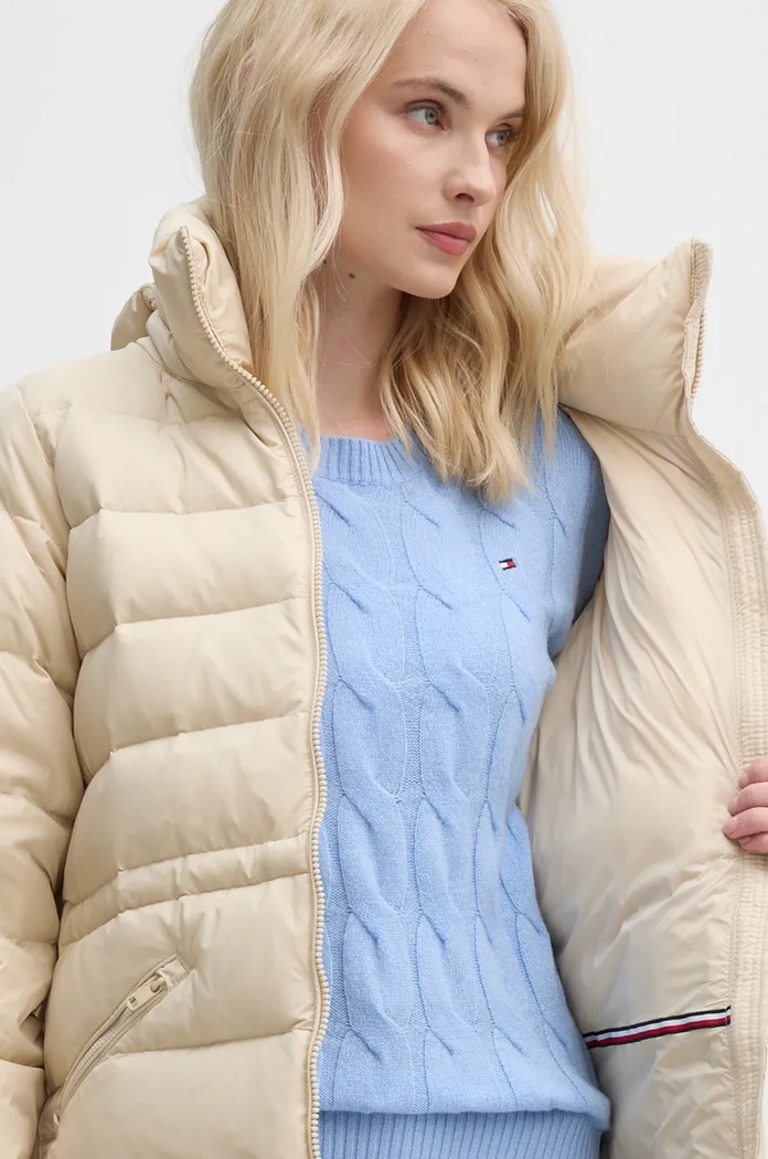 Péřová bunda Tommy Hilfiger WW0WW43119