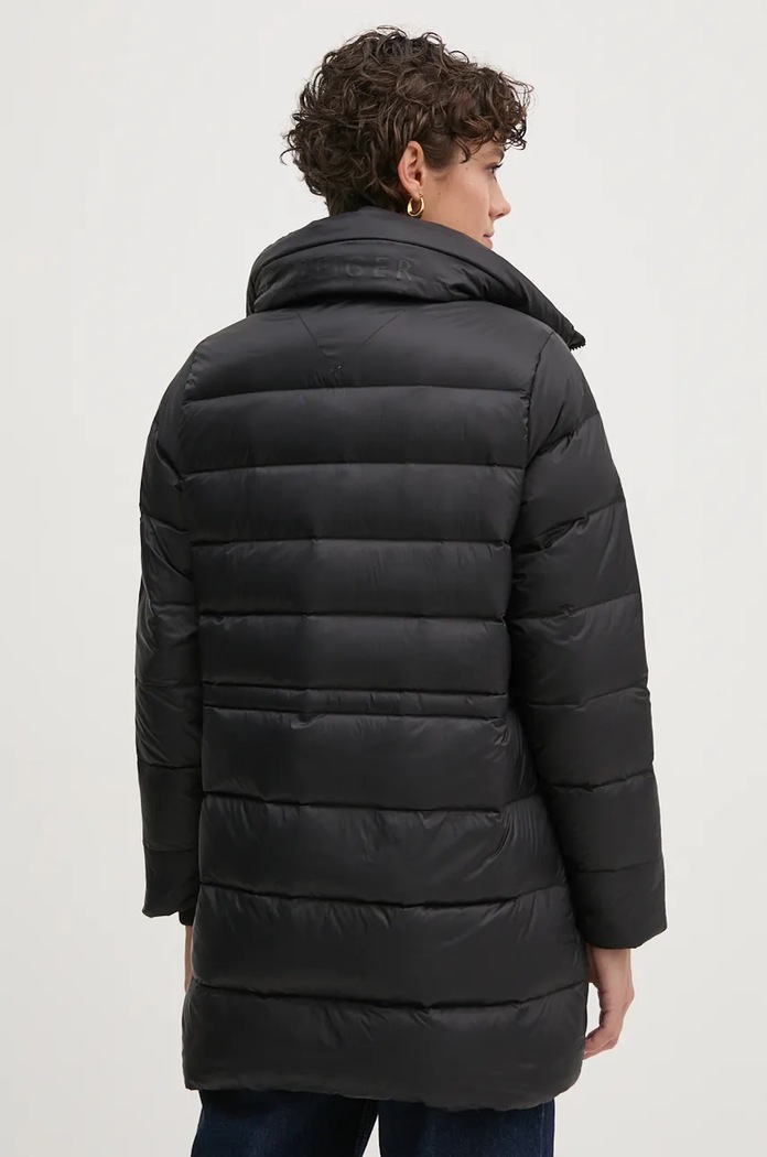 Ρούχα Μπουφάν με επένδυση από πούπουλα Tommy Hilfiger WW0WW43119 μαύρο