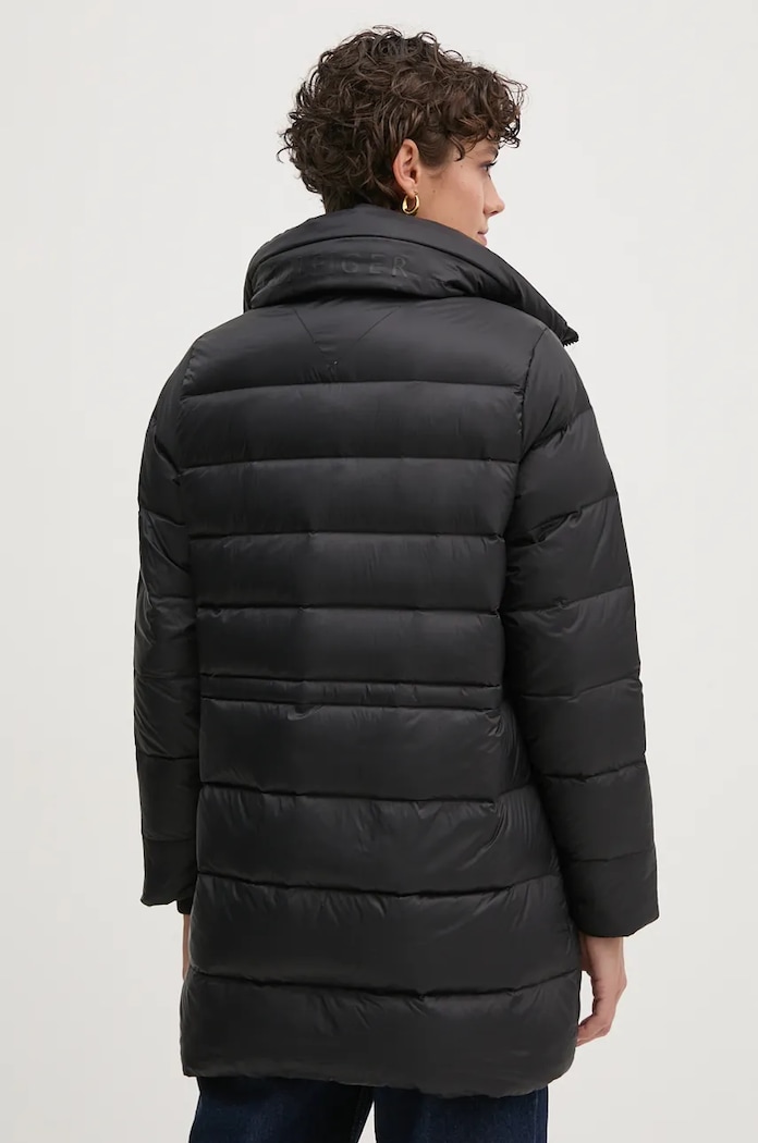 Ρούχα Μπουφάν με επένδυση από πούπουλα Tommy Hilfiger WW0WW43119 μαύρο