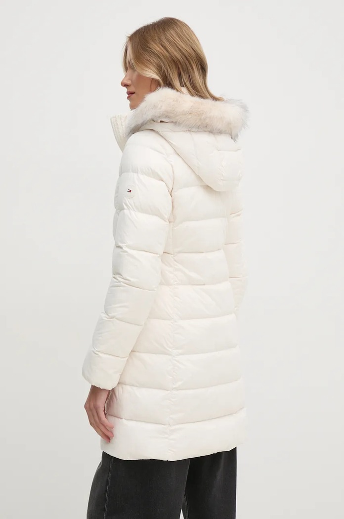 Дрехи Пухено яке Tommy Hilfiger WW0WW43122 бежов
