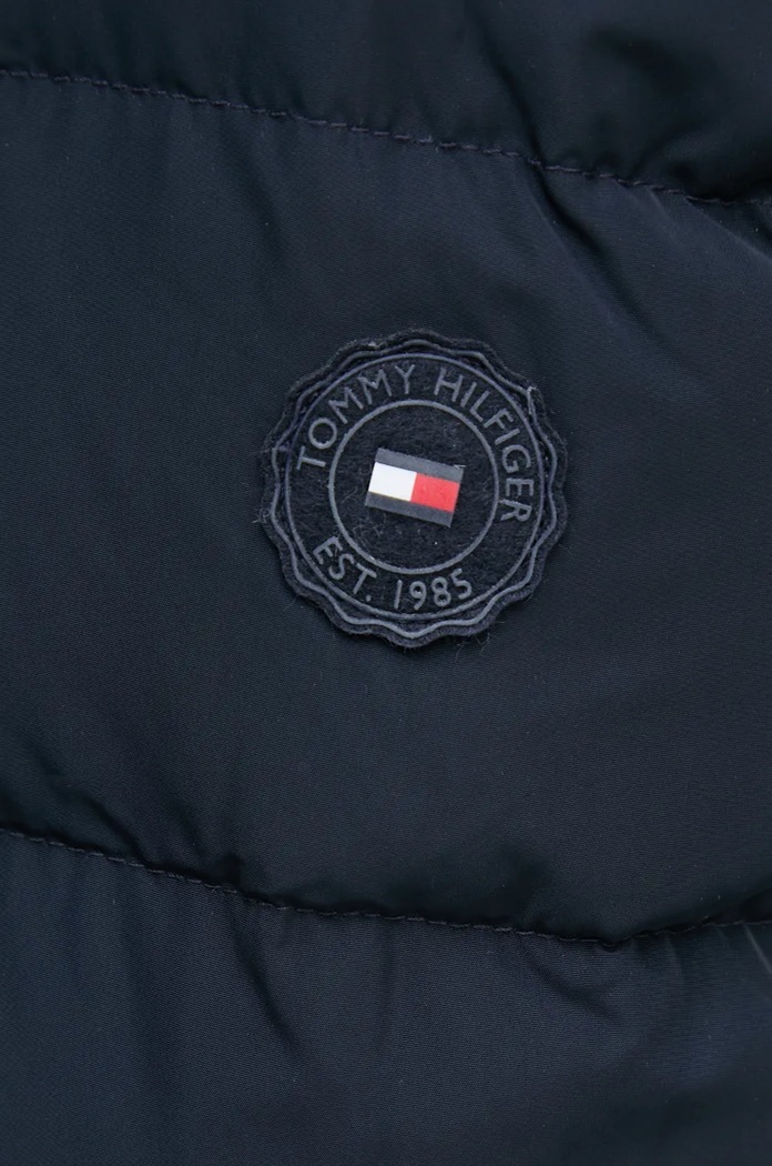 Μπουφάν με επένδυση από πούπουλα Tommy Hilfiger WW0WW43234 σκούρο μπλε