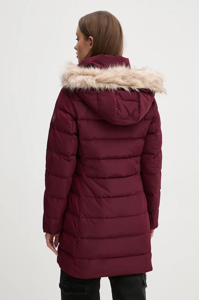 Oblečenie Páperová bunda Tommy Hilfiger WW0WW43234 burgundské